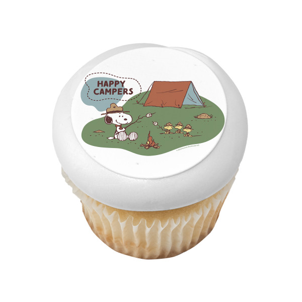 Peanuts® Snoopy® Happy Campers PhotoCake® Edible Image®
