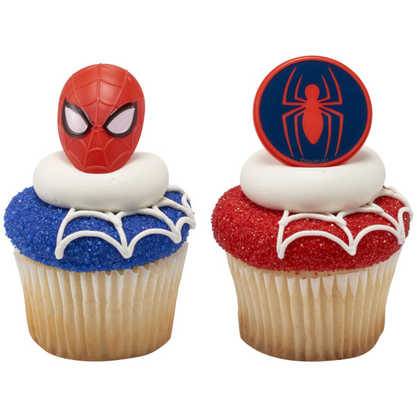 Marvel's Spider-Man™ Spider and Mask Cupcake Rings