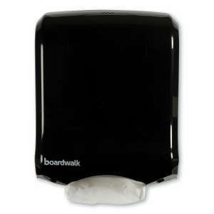 Boardwalk, Ultrafold 1500, Multi-fold Folded Towel Dispenser, Black