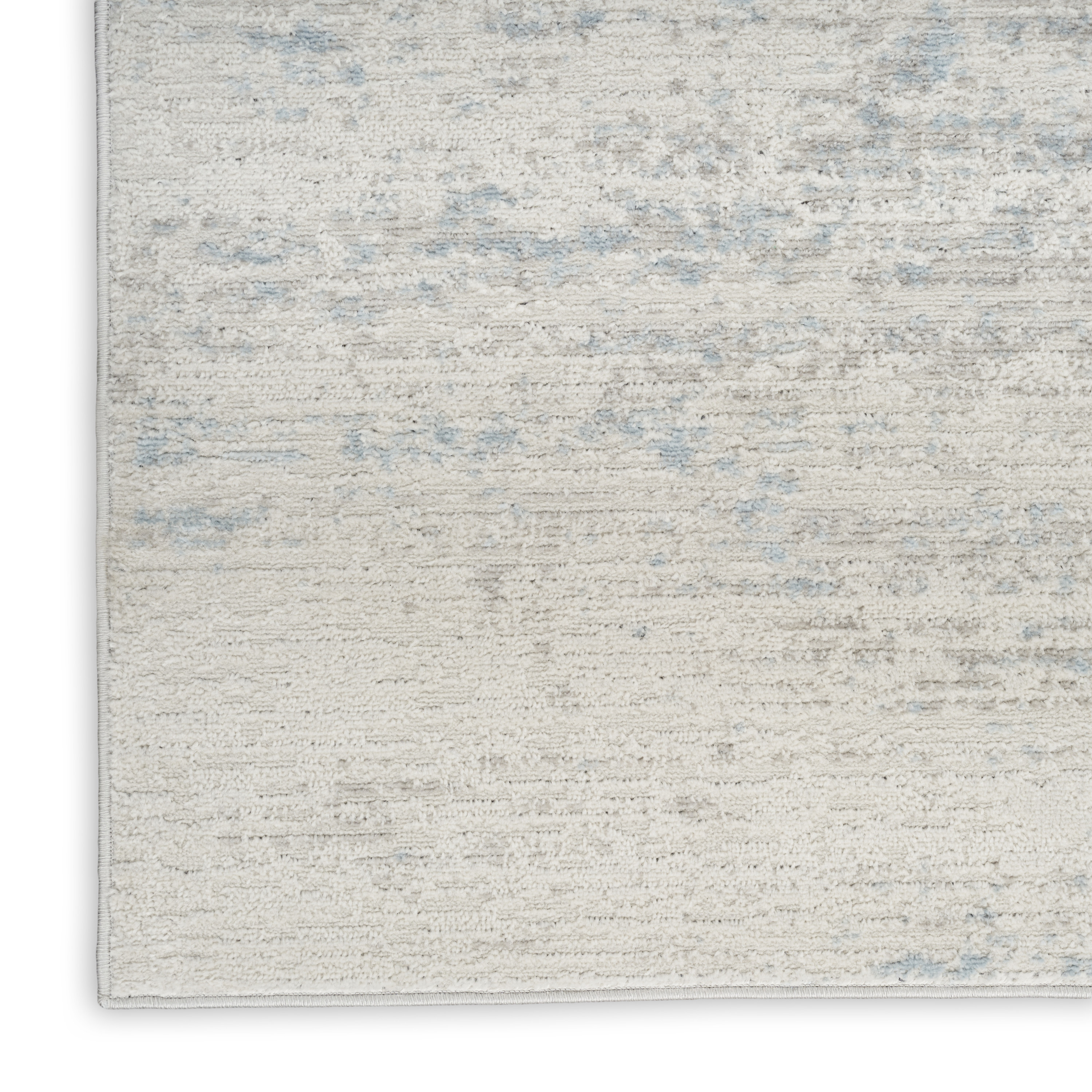 Calvin Klein CK029 Captivating 5'3" x 7'3" Cream Blue Modern Indoor Rug