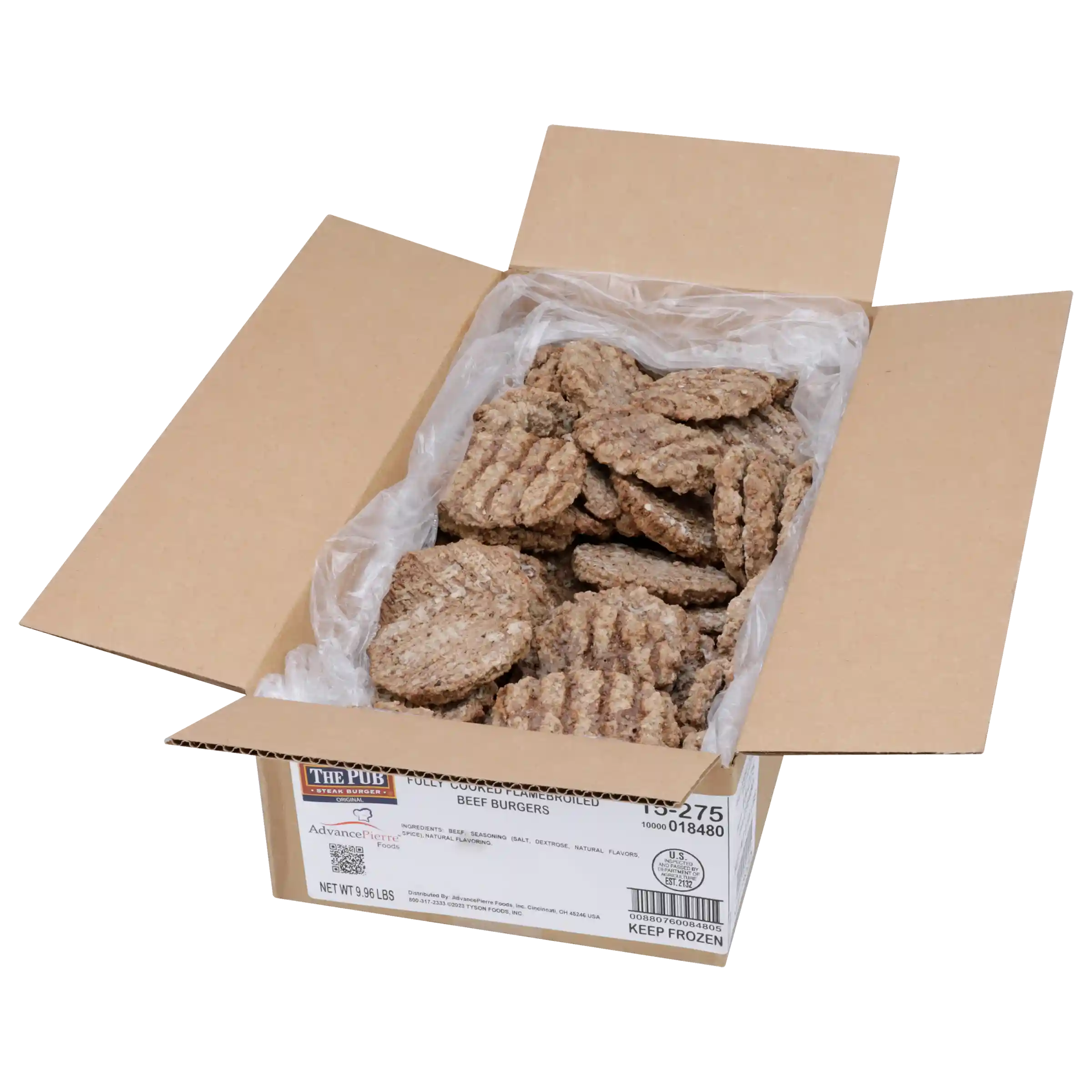 The Pub® Flame Grilled Beef Burger, 2.75 oz._image_4