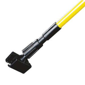 Golden Star, Gripper Fiberglass Wet Mop Handle, 60", Yellow