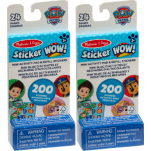 PAW Patrol Sticker WOW! Activity Pads, 2 Set