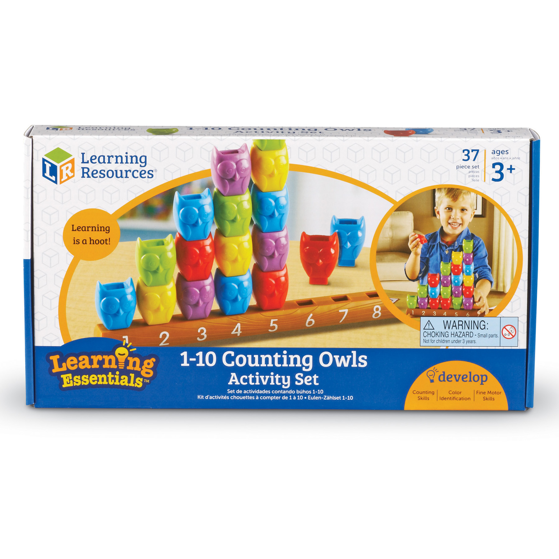 Learning Resources 1-10 Counting Owls Activity Set image number null