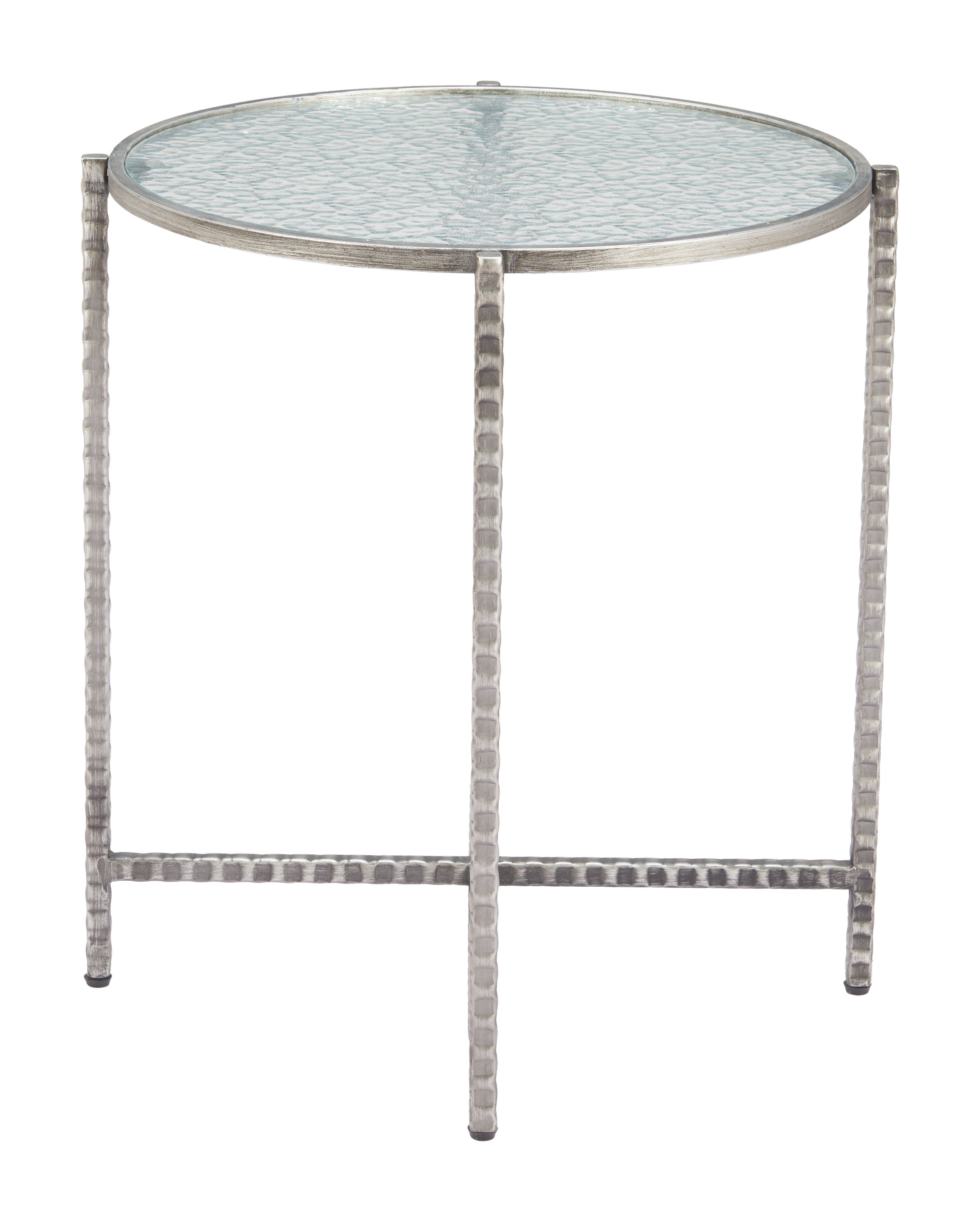 Vetro Side Table Silver product image