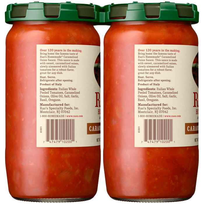 Caramelized Onion Sauce, 28 oz - Left Image