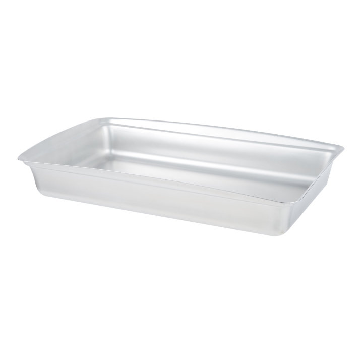 6-quart Miramar® contemporary stainless steel full-size food pan