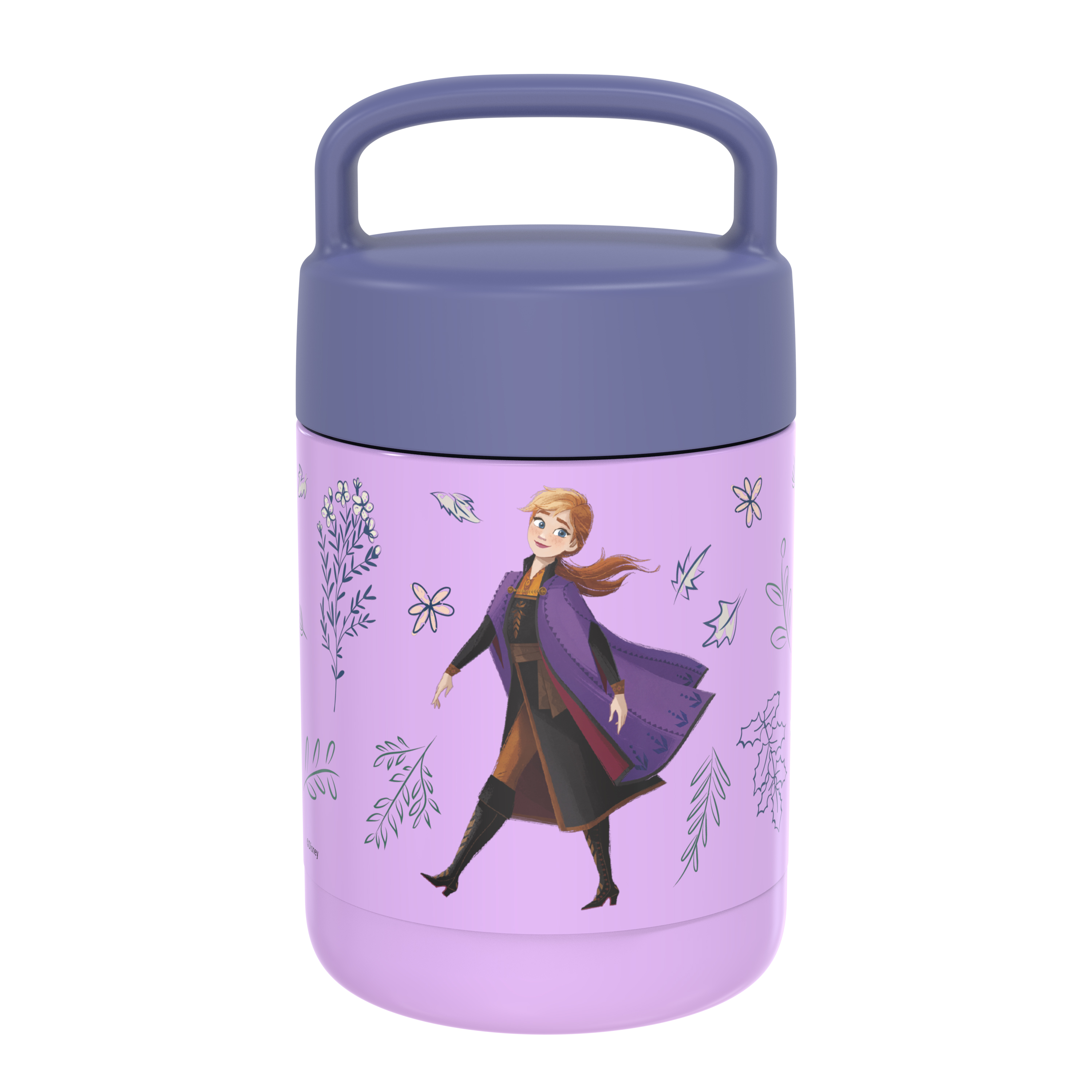 Disney Frozen 2 Movie Reusable Vacuum Insulated Stainless Steel Food Container, Princess Anna slideshow image 2