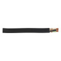 Mining Portable Cord Rubber Type SOOW 3-Conductor Bare Copper 10 AWG 104/30 Strand 600V EPDM Insulation 1000 ft. Black