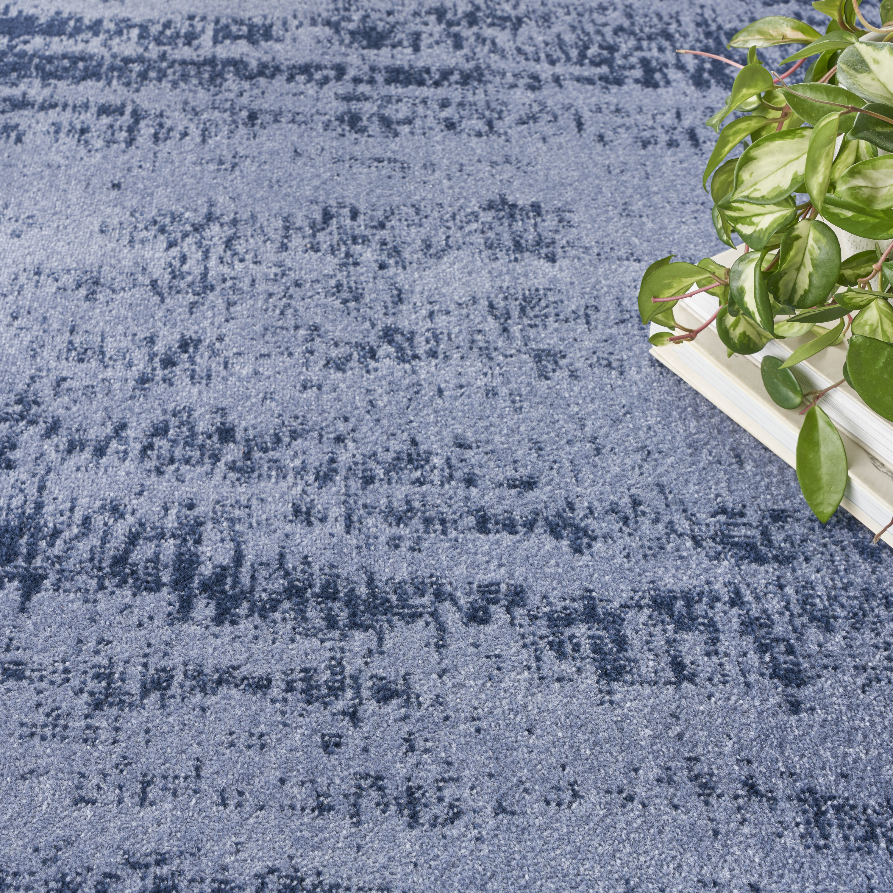 Nourison Nourison Essentials 8' x Round Denim Modern Rug