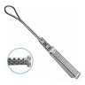 1-2 PAIR STAINLESS STEEL DROP WIRE CLAMP STAINLESS SERRATED SHIM