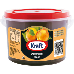 kraft® apricot spread 2.5kg image