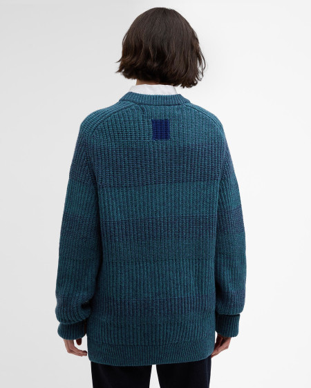 Paul Smith loves Barbour Pullover Saddle Rundhalsausschnitt