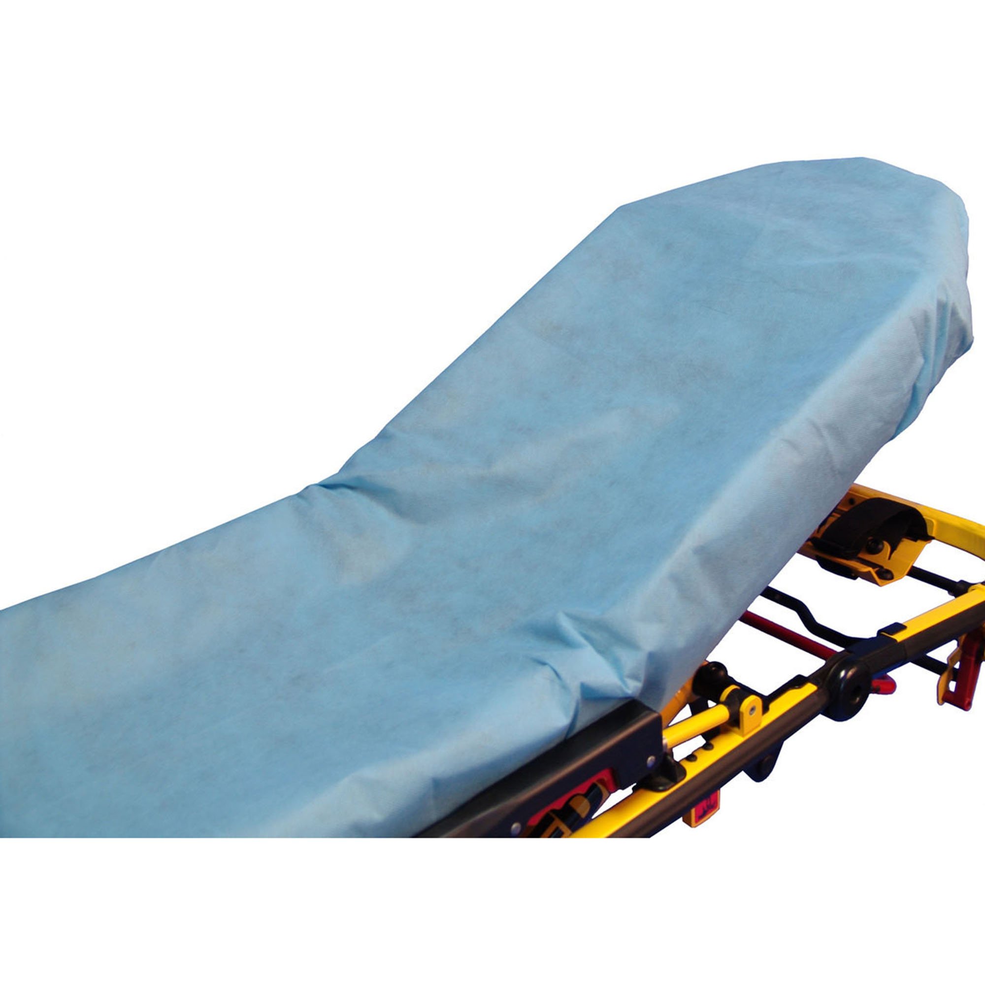 SureFit™ Blue Fitted Stretcher Sheet, 34 x 84 Inch