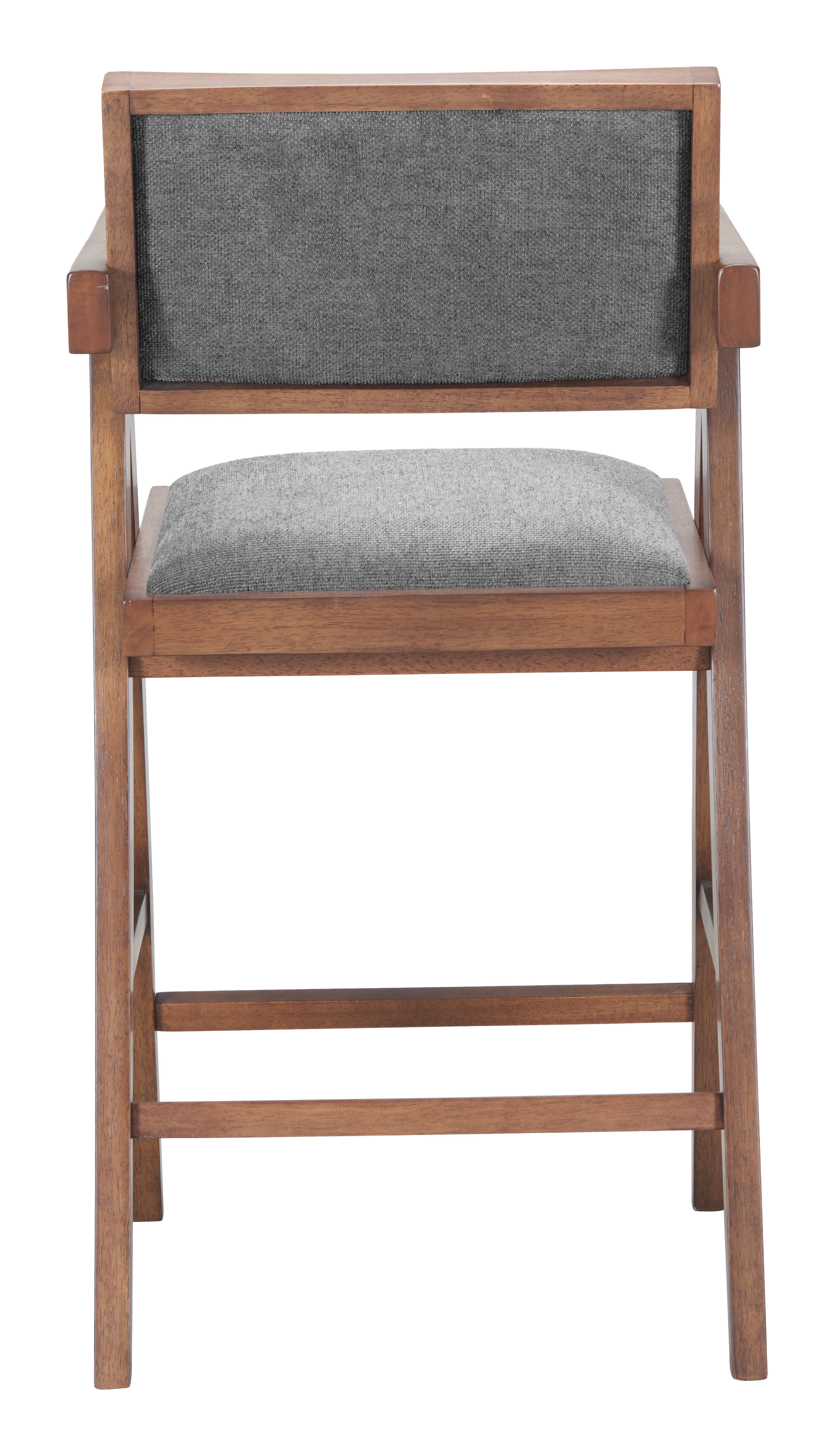Delhi Counter Stool (Set of 2) Gray & Walnut product image