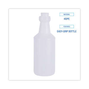 Boardwalk, Handi-Hold Spray Bottle, 16 oz, HDPE, Clear