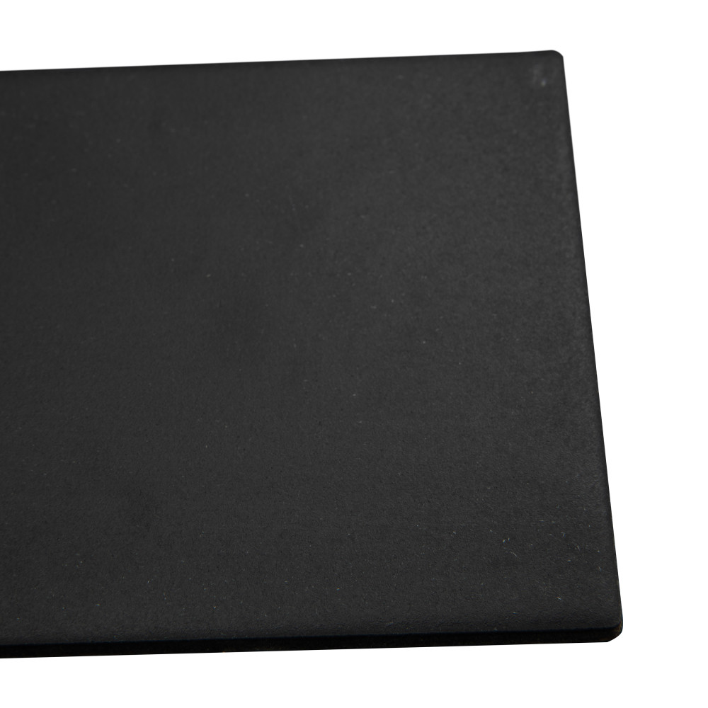 Piscina Matte Black with BioTech 9-5/8 in. x 19-1/2 in. Porcelain Floor and Wall Tile