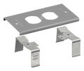 Metal Raceway HBL3000 Series Device Plate Duplex Opening