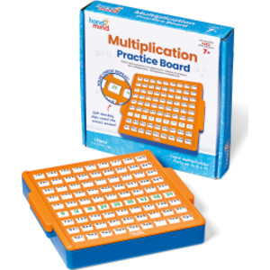 Multiplication Practice Board, 81 Facts
