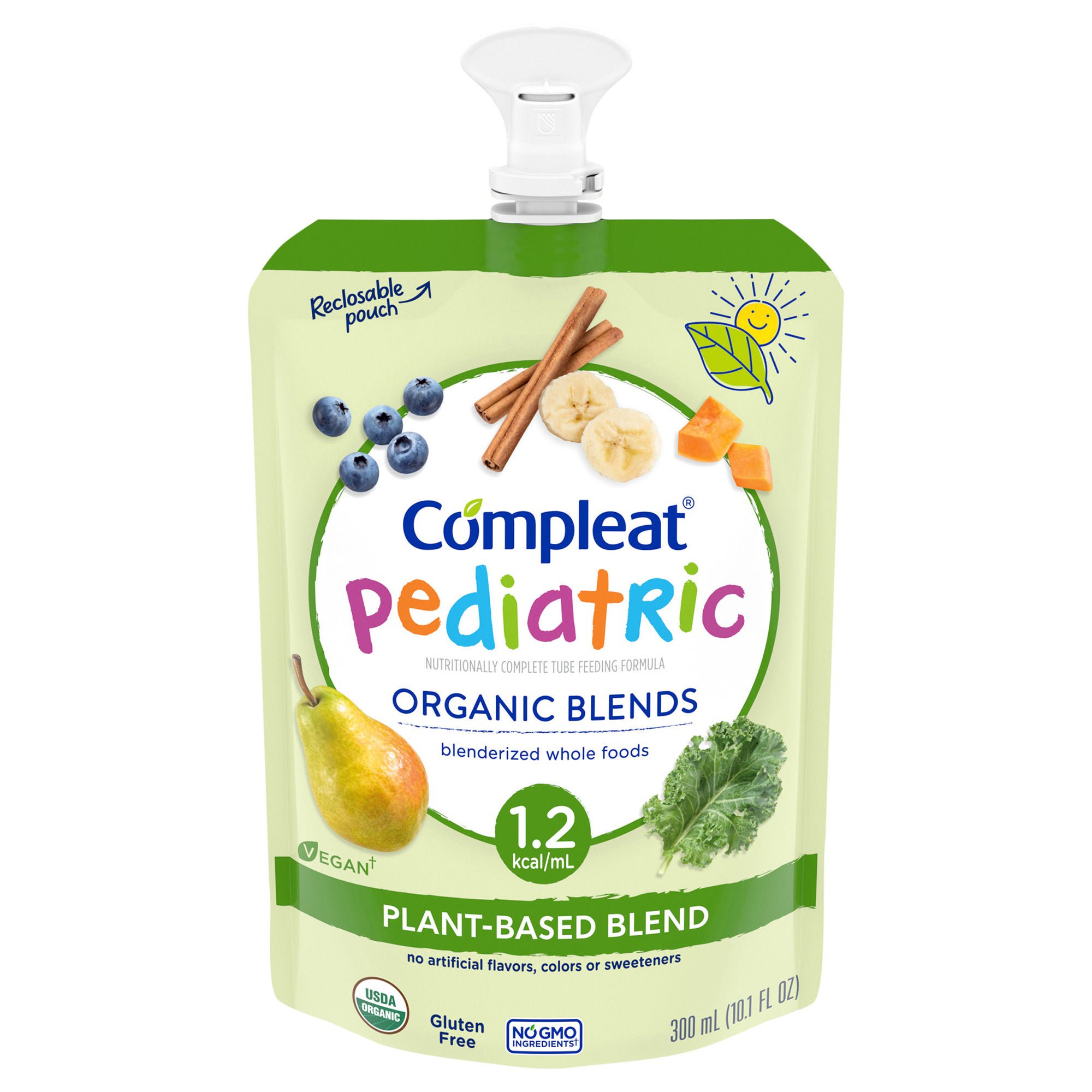 Nestle Healthcare Nutrition FORMULA, COMPLEAT ORGANIC BLEND PLANT BASE PED 10.1OZ (24/CS