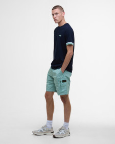 Deep Cuff Evan Tipped T-Shirt Sapphire Navy