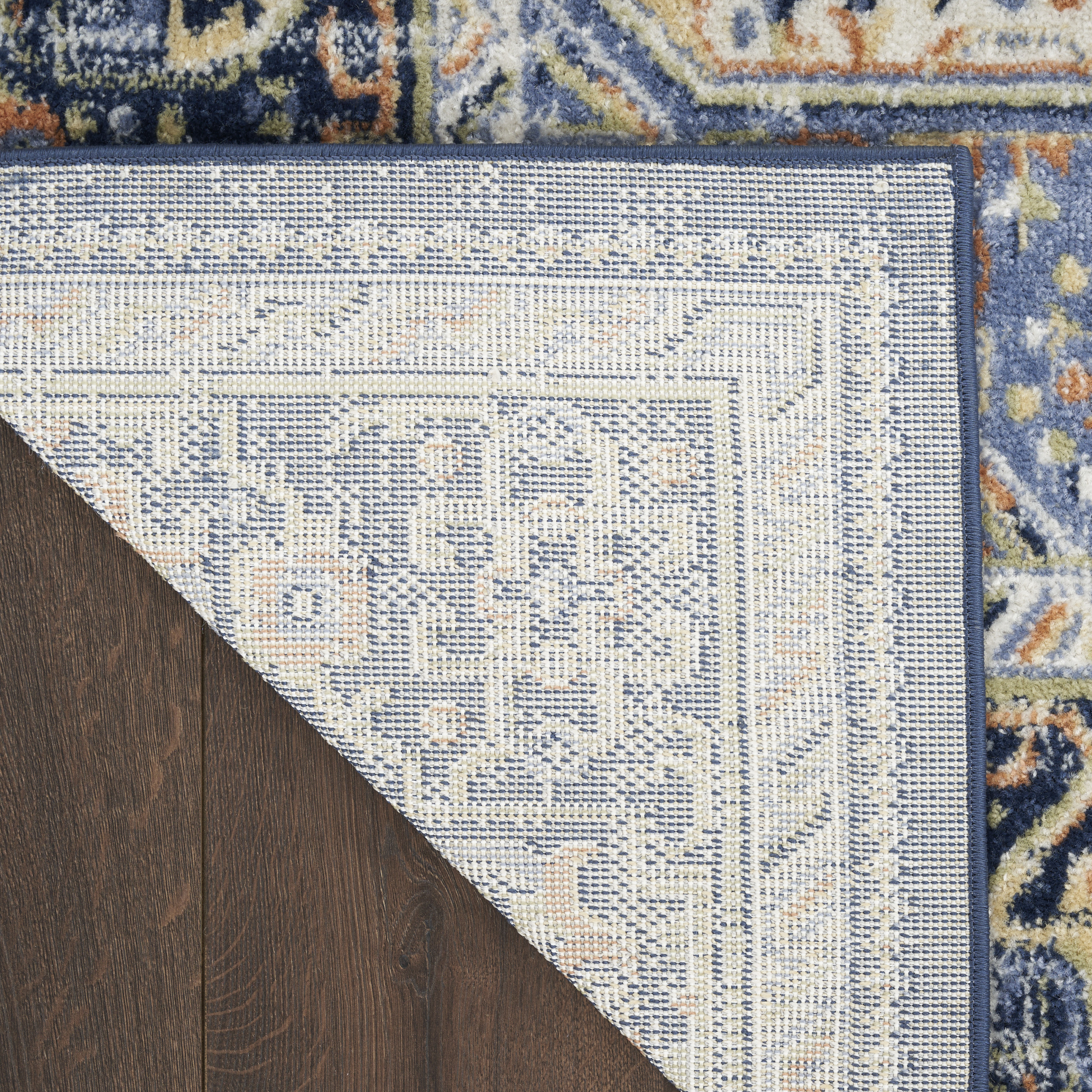 Nourison Nourison Essentials Persian 2'2" x 10' Navy Vintage Rug
