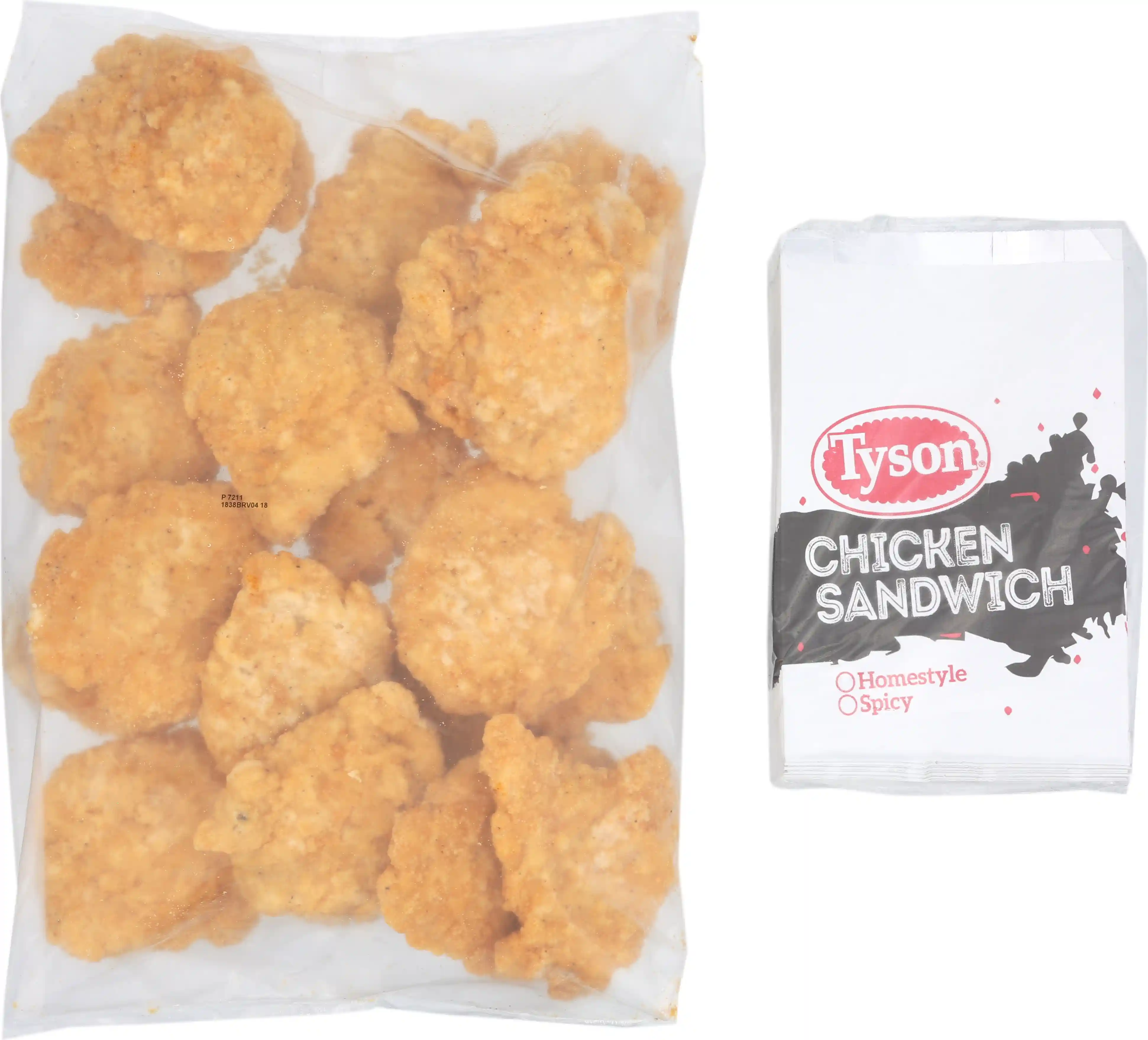 Tyson® To Go Fully Cooked Breaded Homestyle Chicken Breast Filets, 4 oz._image_21