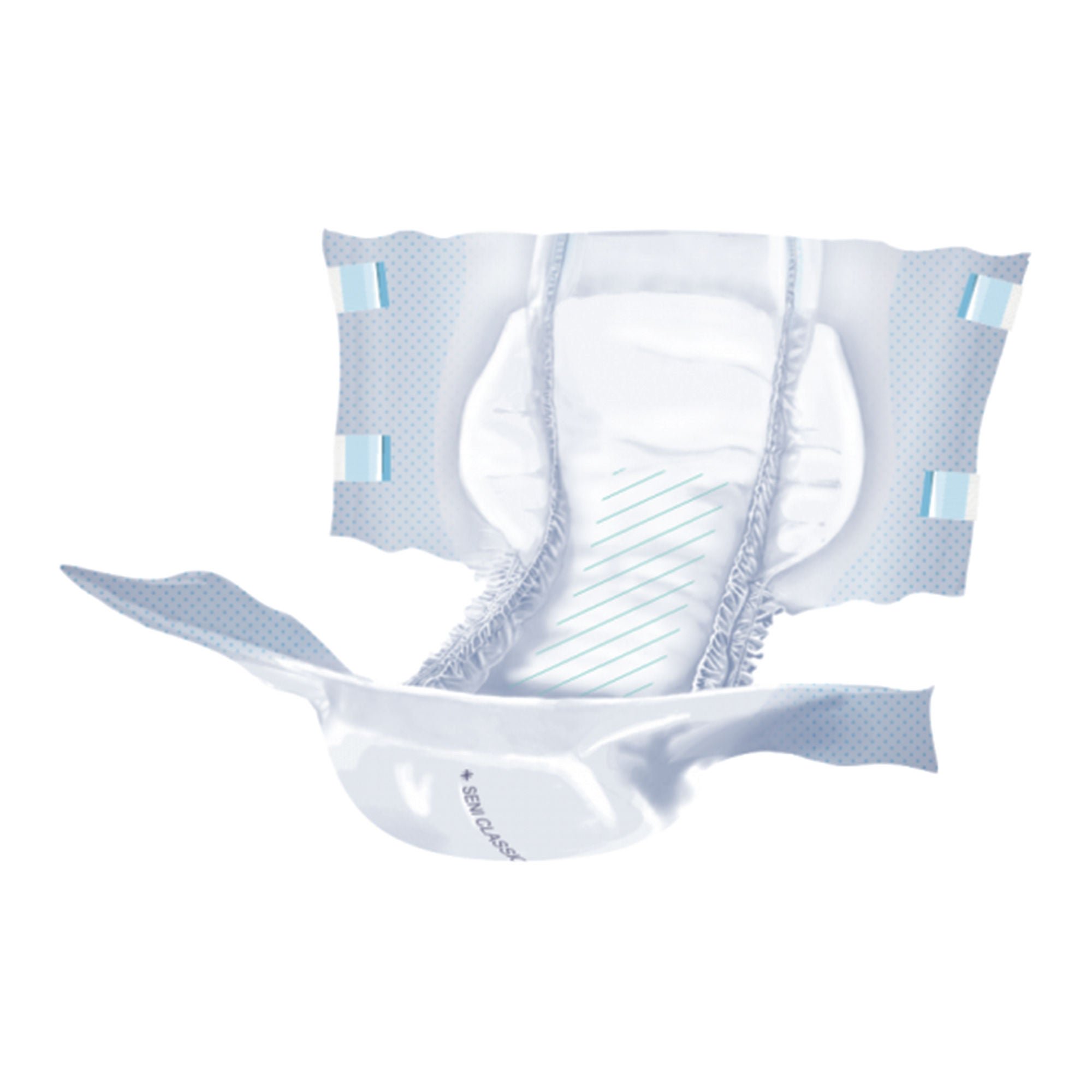 Seni Classic Incontinence Briefs for Men and Women, Moderate Absorbency, X-Large