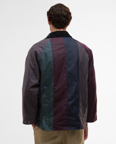 Paul Smith loves Barbour Striped Oversized Bedale Waxed Jacket