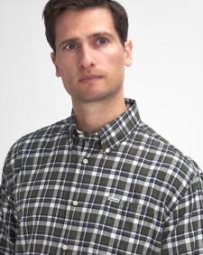 Turville Regular Long-Sleeved Shirt Olive