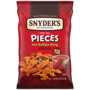 Snyder’s of Hanover Pretzel Pieces, Hot Buffalo Wing, 11.25 Oz