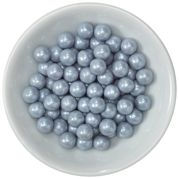 Shimmer Silver Sugar Candy Decorations
