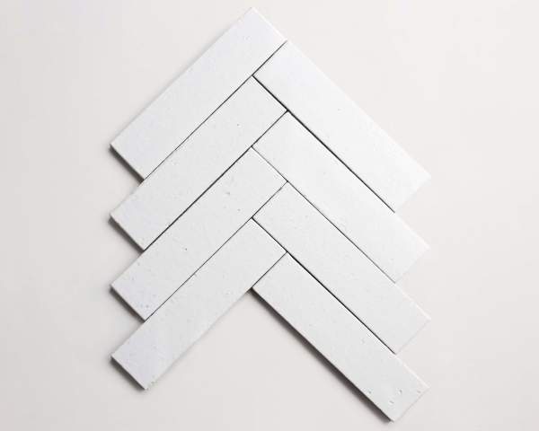 modern farmhouse brick | rod | gloss | white | sample 