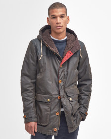 Parka in cotone cerato Game 