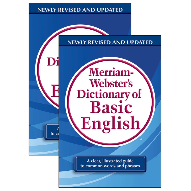 Merriam-Webster Dictionary of Basic English, Pack of 2 - Zuma
