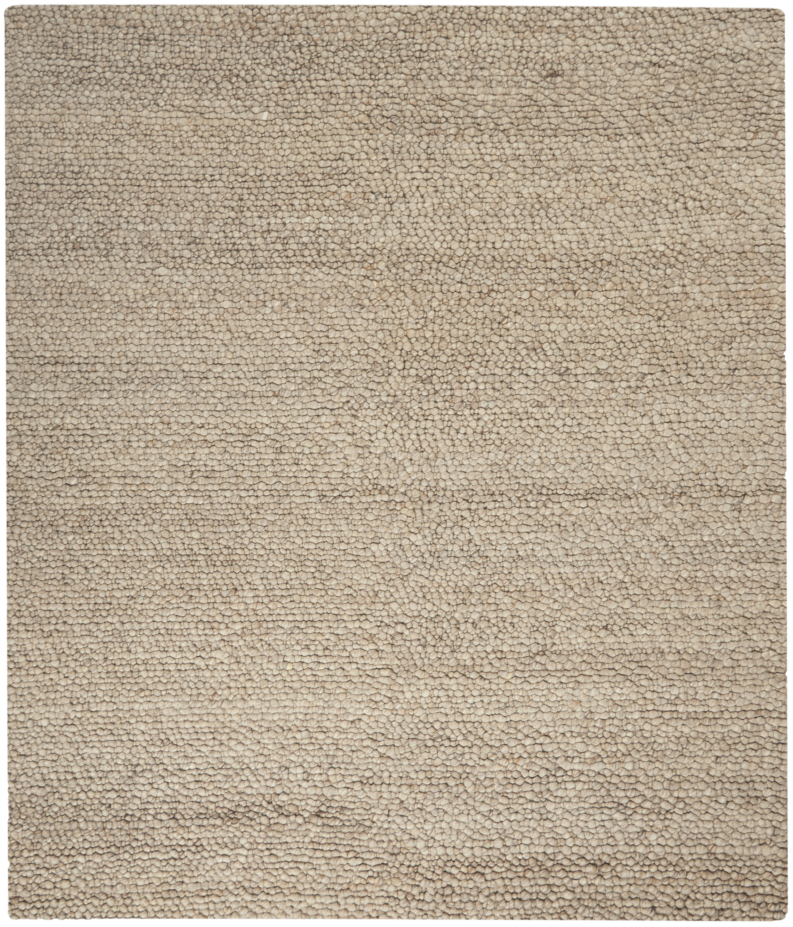 Calvin Klein Riverstone 9' x 12' Mocha Farmhouse Indoor Rug
