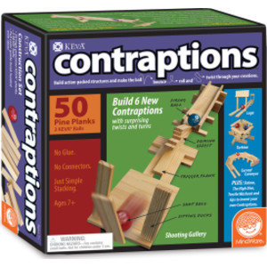 KEVA&reg; Contraptions Plank Building Set, 50 Pieces