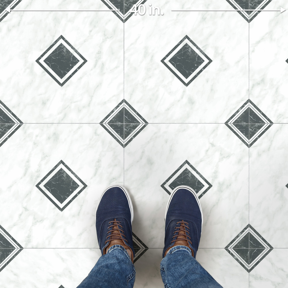 Meraye 17-5/8 in. x 17-5/8 in. Ceramic Floor and Wall Tile