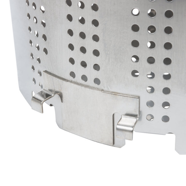 2 ½-quart stainless steel pasta inset with silicone TriVent™ handle