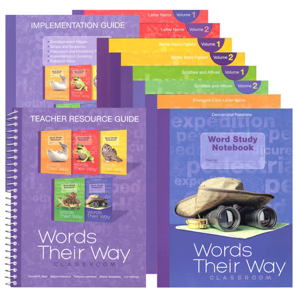 Words Their Way Classroom K-5 Set
