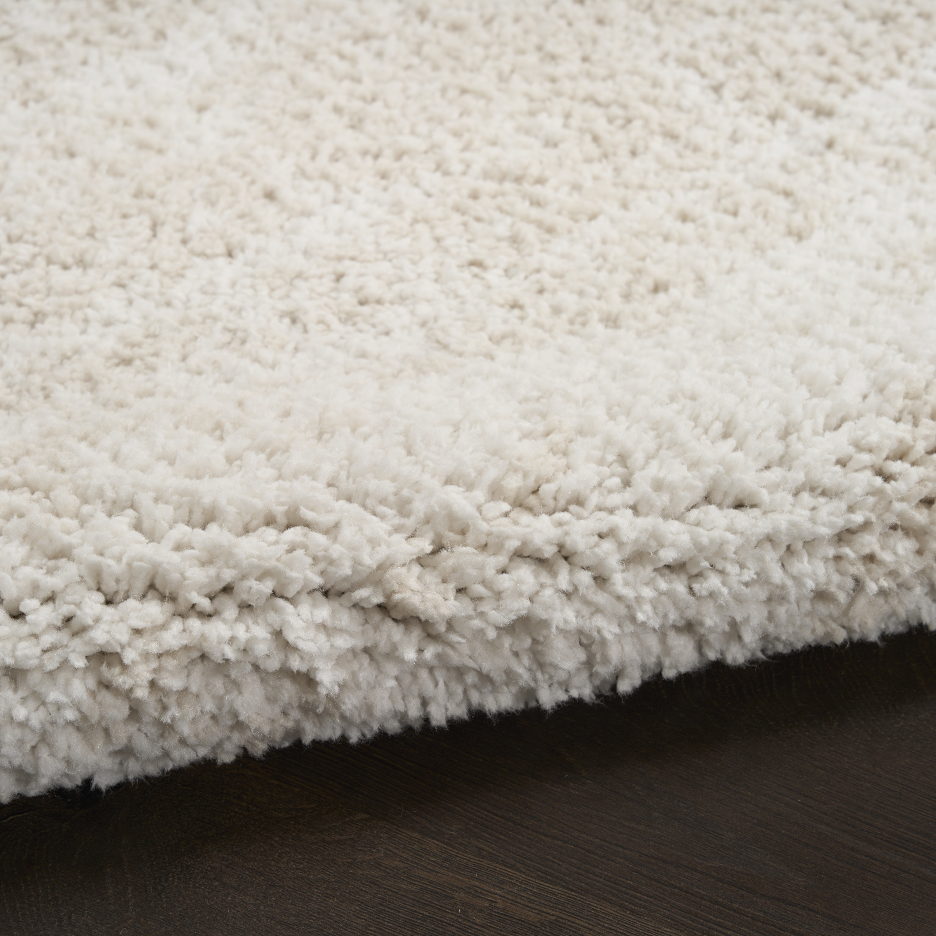 Nourison Modern Shag 7'10" x 9'10" Ivory Beige Modern Indoor Rug