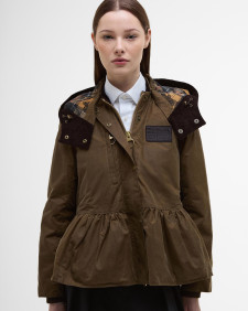 Barbour x ERDEM Wachsjacke Dhalia 