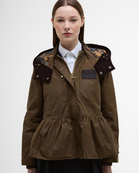 Barbour x ERDEM Dhalia Waxed Jacket