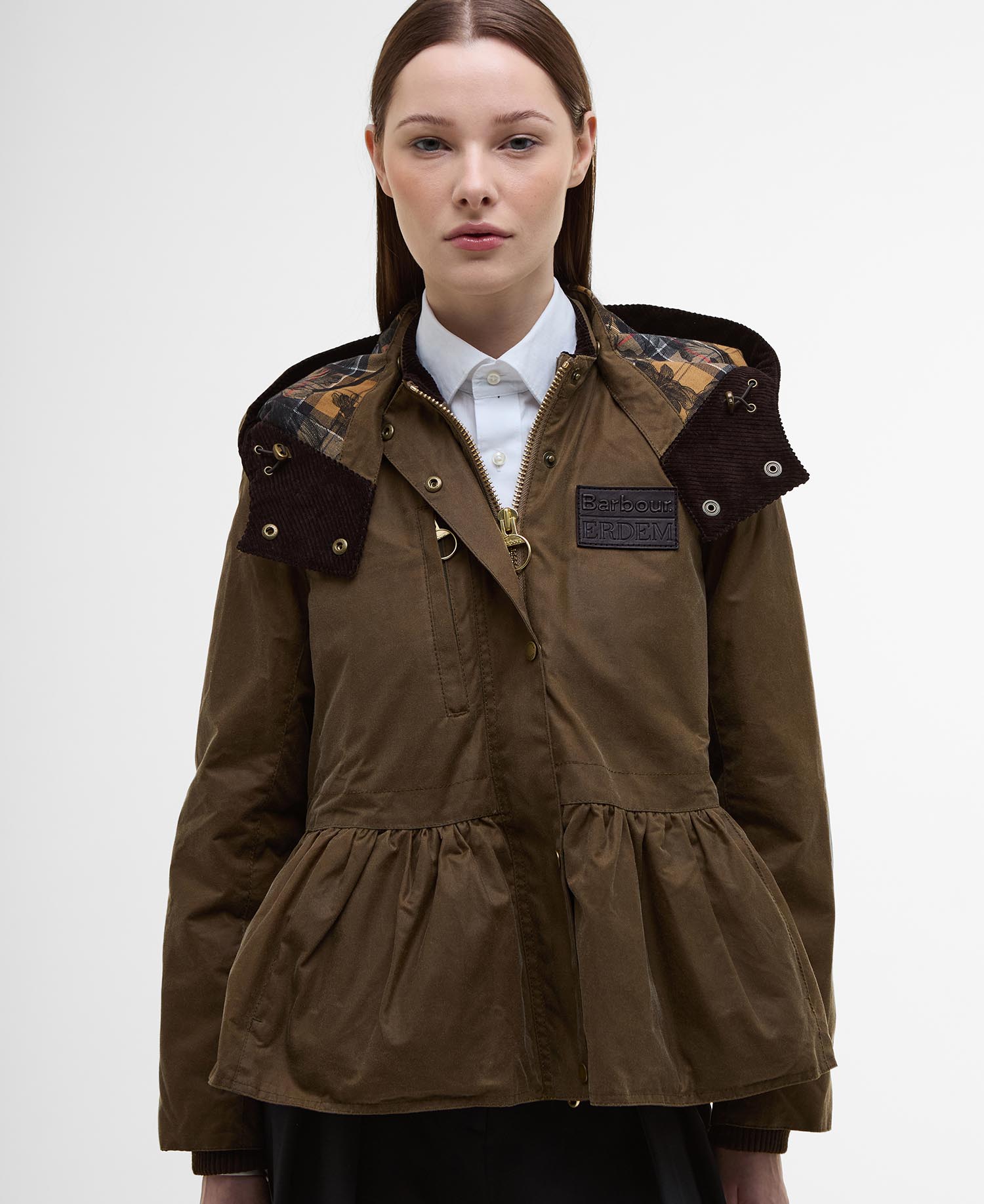 Barbour x ERDEM Dhalia Waxed Jacket image number 5