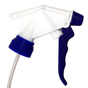 Impact, Deluxe High Output Trigger Sprayer, 9.875" Tube, Blue/White