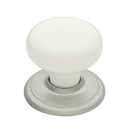 Classic Series White Wardrobe Knob
