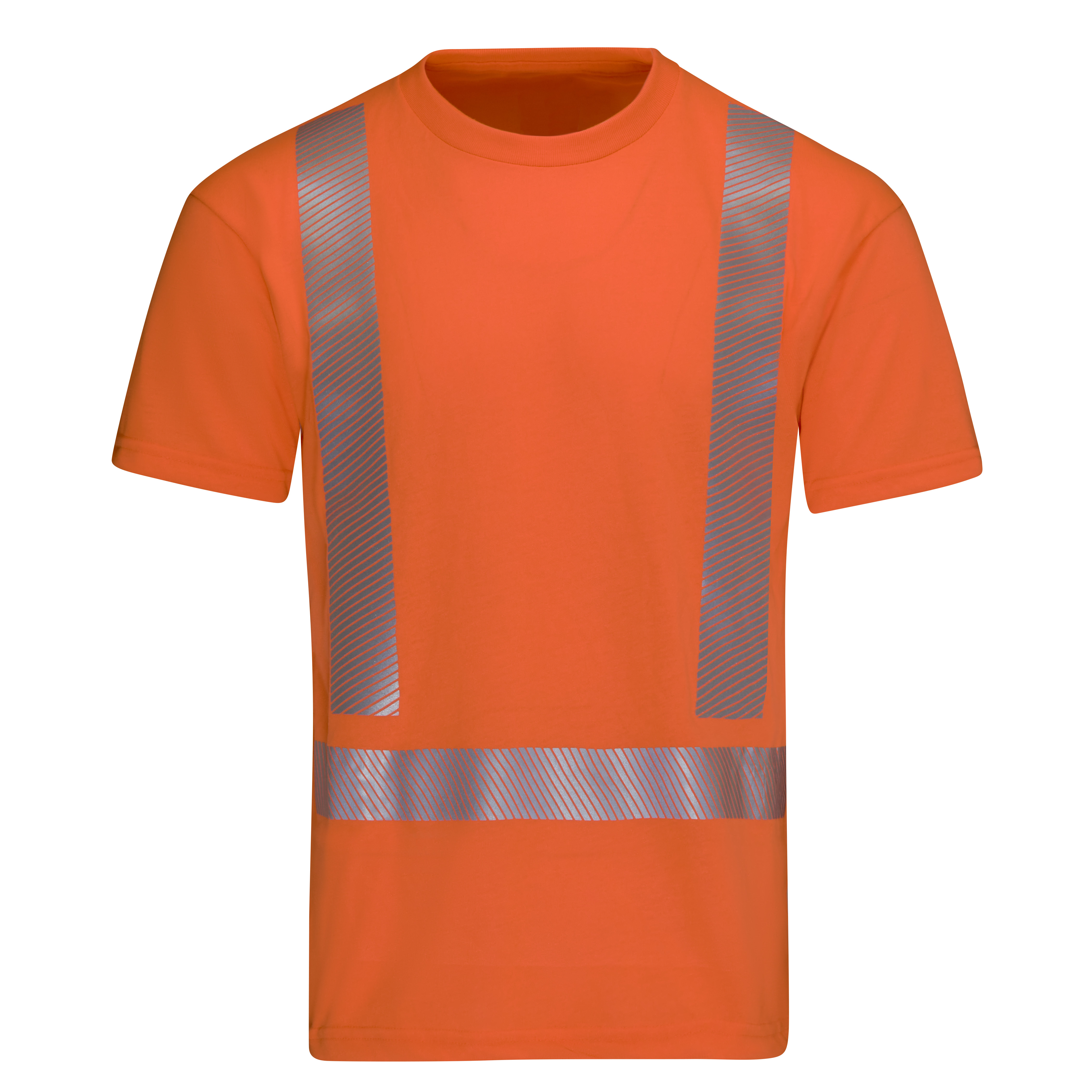 Hi-Visibility Short Sleeve Performance Core Tee, Type R, Class 2-Red Kap