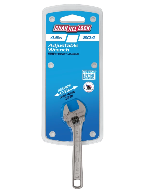 804 4-inch Adjustable Wrench