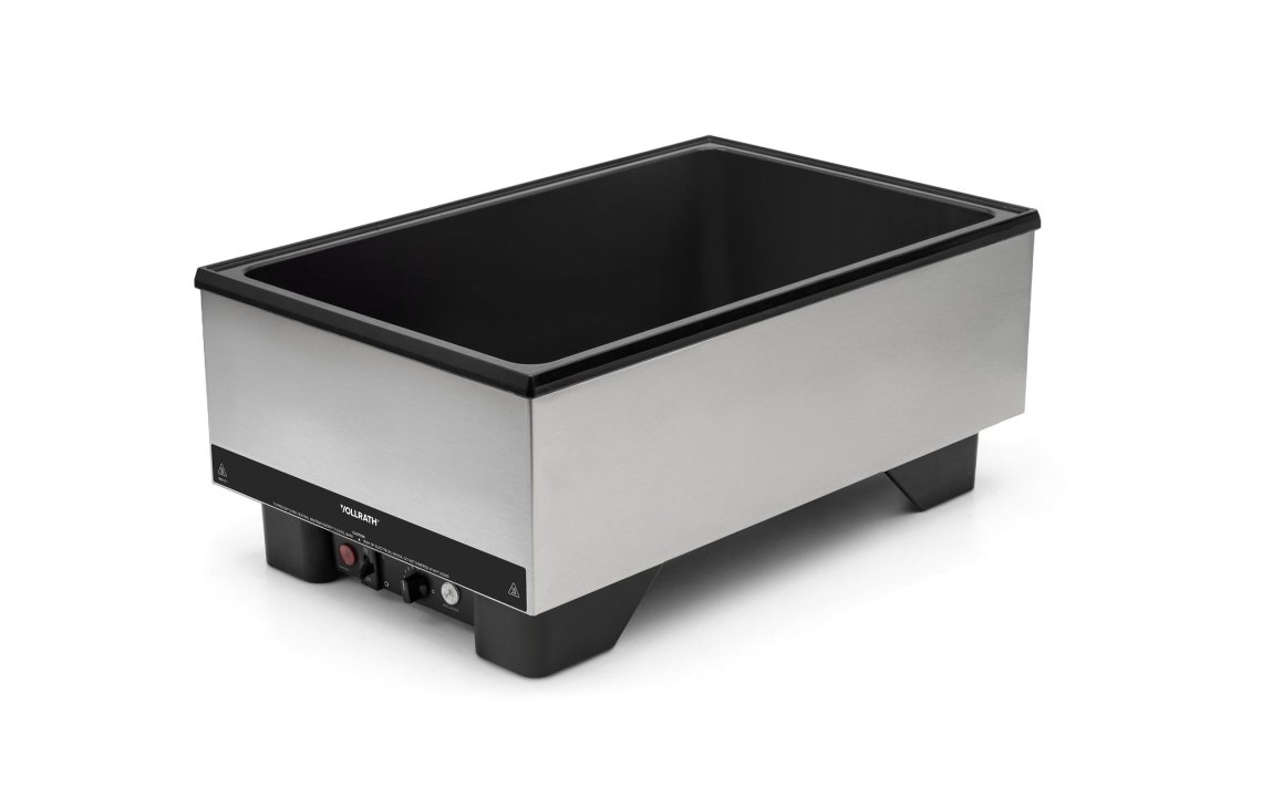 Full-size 120-volt Cayenne® Heat 'N Serve countertop rethermalizer