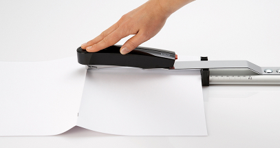 Novus Long Arm Staplers feature larger stapling depths that are perfect for saddle stitching and binding booklets. 